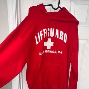 Brand new lifeguard Santa Monica HOODIE MEDIUM